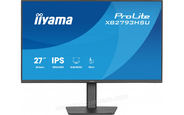 IIYAMA ProLite XB2793HSU-B1 - Vue de face
