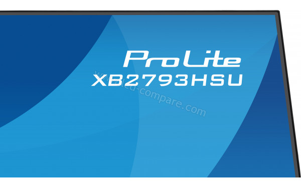 IIYAMA ProLite XB2793HSU-B1 - Zoom sur le coin sup&eacute;rieur droit