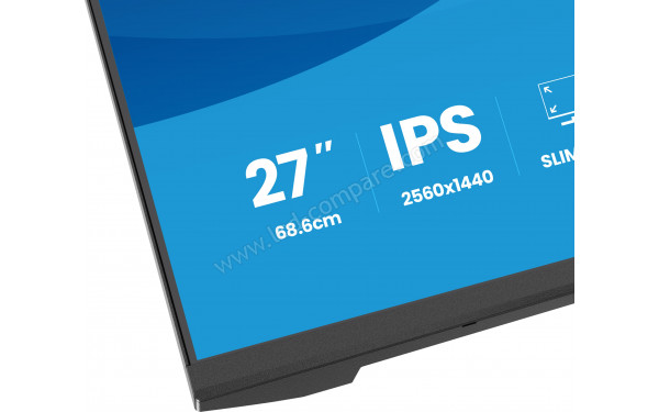 IIYAMA XB2793QSU-B1 - Zoom sur la partie basse