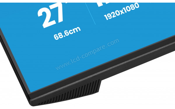 IIYAMA ProLite XB2796HSC-B1 - Zoom sur la partie basse