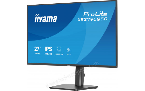 IIYAMA ProLite XB2796QSC-B1 - Vue 3/4 droite