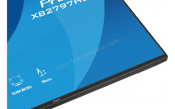 IIYAMA ProLite XB2797HSU-B1 - Zoom sur la partie basse