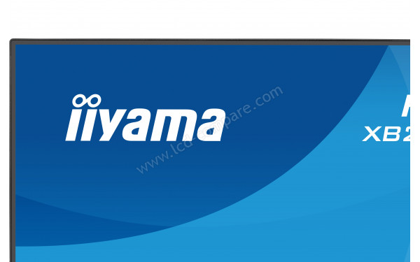 IIYAMA ProLite XB2797HSU-B1 - Zoom sur le coin sup&eacute;rieur gauche