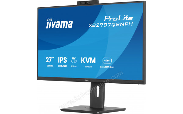 IIYAMA ProLite XB2797QSNPH-B1 - Vue 3/4 droite