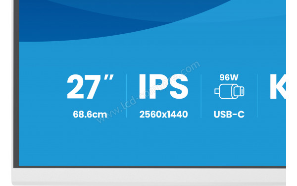 IIYAMA ProLite XB2797QSNP-W1 - Zoom sur la partie basse