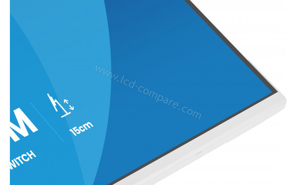 IIYAMA ProLite XB2797QSNP-W1 - Zoom sur la partie basse