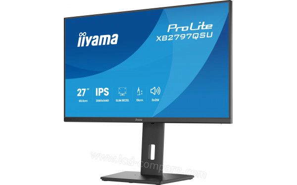IIYAMA ProLite XB2797QSU-B1 - Vue 3/4 droite