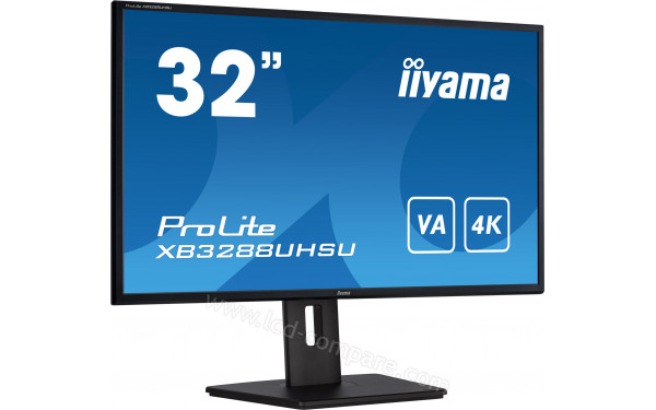 IIYAMA ProLite XB3288UHSU-B5 - Vue 3/4 gauche