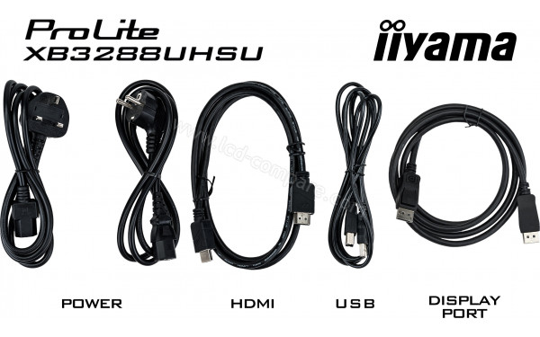 IIYAMA ProLite XB3288UHSU-B5 - Accessoires