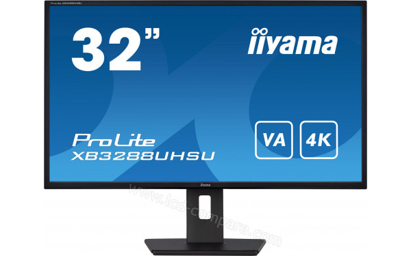 IIYAMA ProLite XB3288UHSU-B5 - Vue de face