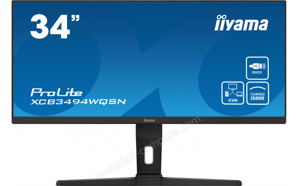IIYAMA ProLite XCB3494WQSN-B1 - Vue de face