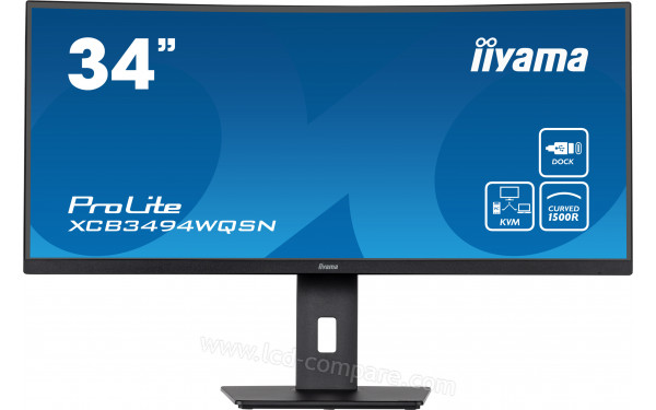 IIYAMA ProLite XCB3494WQSN-B5 - Vue de face