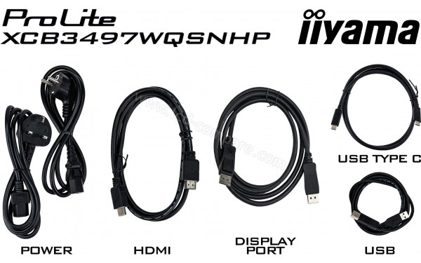 IIYAMA ProLite XCB3497WQSNPH-B1 - Accessoires