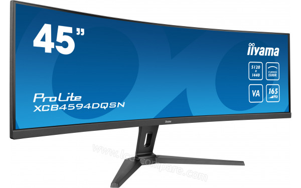 IIYAMA ProLite XCB4594DQSN-B1 - Vue 3/4 gauche