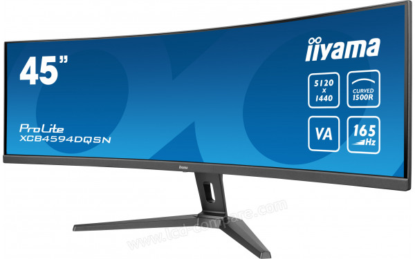 IIYAMA ProLite XCB4594DQSN-B1 - Vue 3/4 droite