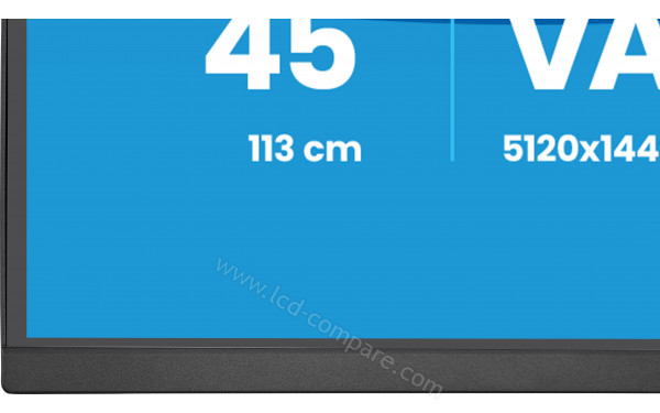 IIYAMA ProLite XCB4594DQSU-B1 - Zoom sur la partie basse