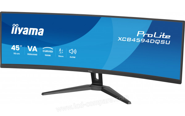 IIYAMA ProLite XCB4594DQSU-B1 - Vue 3/4 droite