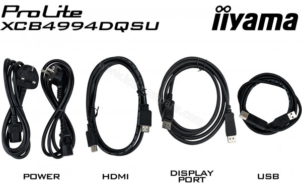 IIYAMA ProLite XCB4994DQSU-B1 - Accessoires