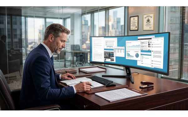 IIYAMA ProLite XCB4994DQSU-B1 - Mise en situation