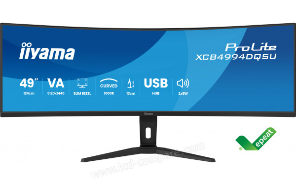 IIYAMA ProLite XCB4994DQSU-B1 - Vue de face