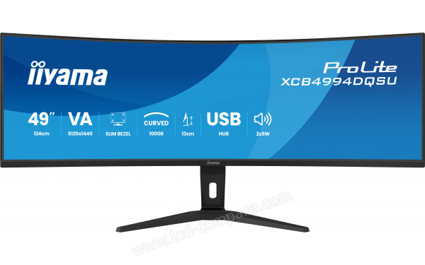 IIYAMA ProLite XCB4994DQSU-B1 - Vue de face