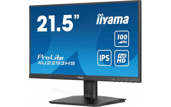 IIYAMA ProLite XU2293HS-B6 - Vue 3/4 droite