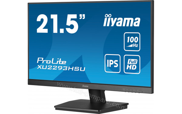 IIYAMA ProLite XU2293HSU-B7 - Vue 3/4 droite