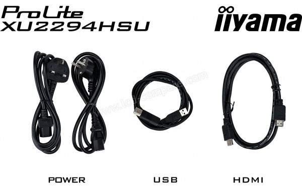 IIYAMA ProLite XU2294HSU-B6 - Accessoires