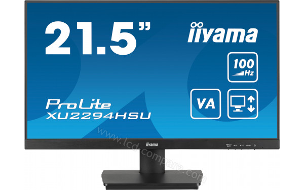 IIYAMA ProLite XU2294HSU-B6 - Vue de face