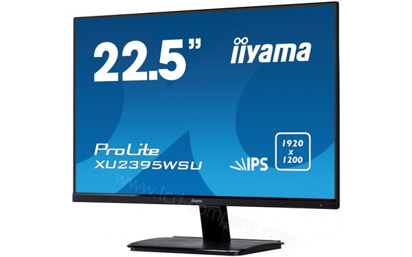 IIYAMA ProLite XU2395WSU-B1 - Vue 3/4 droite