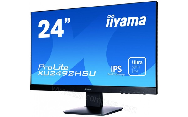 IIYAMA ProLite XU2492HSU-B1 - Vue 3/4 droite