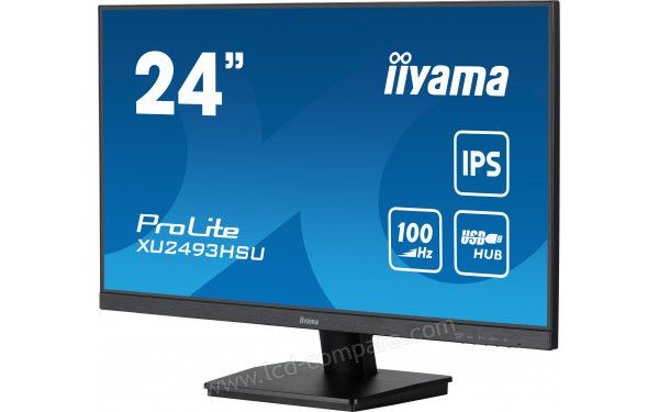 IIYAMA ProLite XU2493HSU-B6 - Vue 3/4 droite