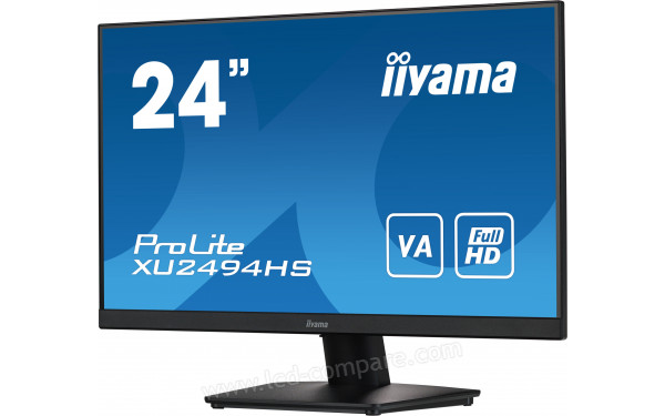 IIYAMA ProLite XU2494HS-B2 - Vue 3/4 droite