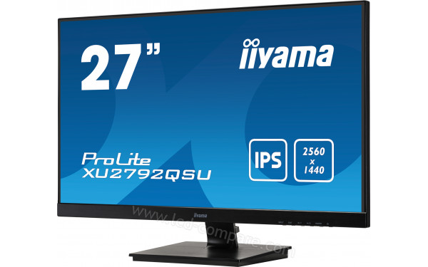 IIYAMA ProLite XU2792QSU-B1 - Vue 3/4 droite