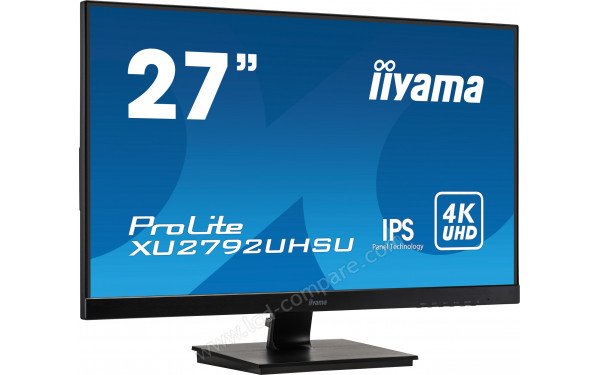 IIYAMA ProLite XU2792UHSU-B1 - Vue 3/4 gauche