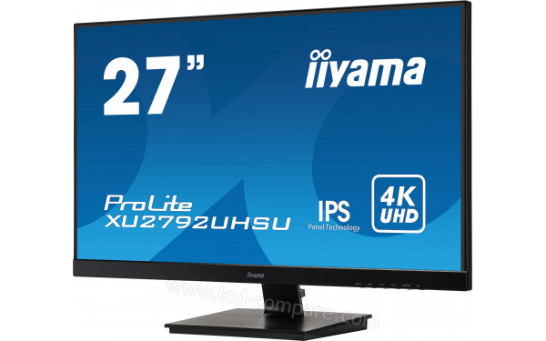 IIYAMA ProLite XU2792UHSU-B1 - Vue 3/4 droite