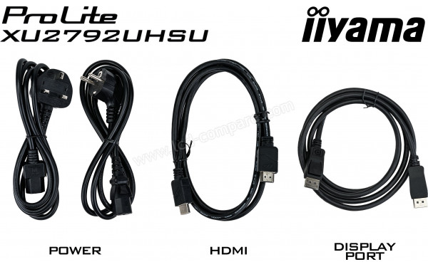 IIYAMA ProLite XU2792UHSU-B1 - Accessoires