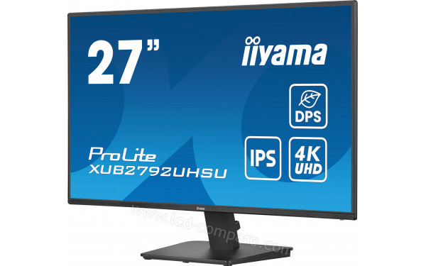 IIYAMA ProLite XU2792UHSU-B6 - Vue 3/4 droite