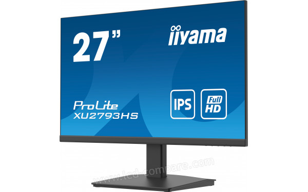 IIYAMA ProLite XU2793HS-B4 - Vue 3/4 droite