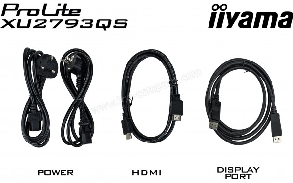 IIYAMA ProLite XU2793QS-B6 - Accessoires