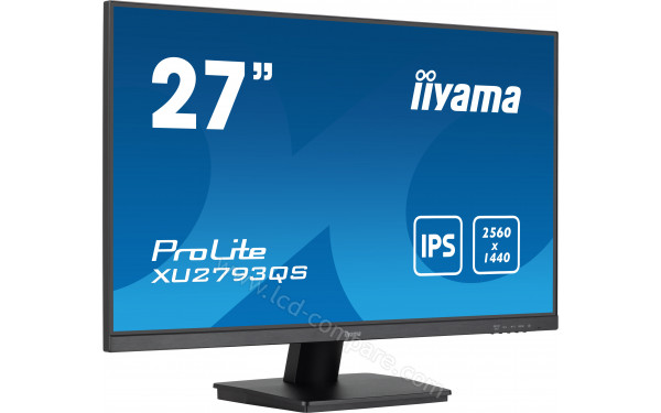 IIYAMA ProLite XU2793QS-B7 - Vue 3/4 gauche