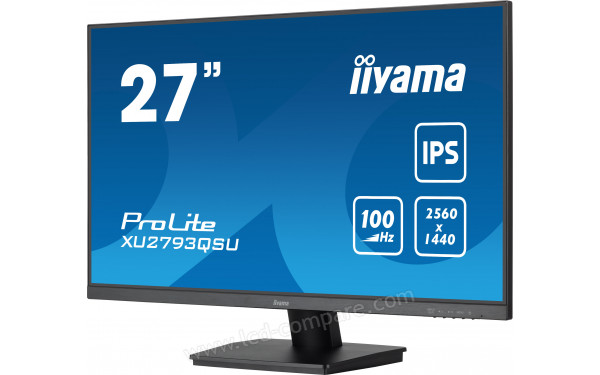 IIYAMA ProLite XU2793QSU-B7 - Vue 3/4 droite