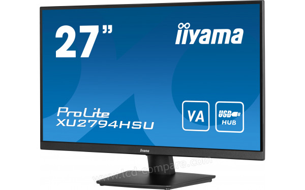 IIYAMA ProLite XU2794HSU-B1 - Vue 3/4 droite