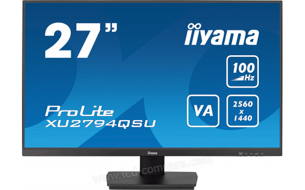 IIYAMA ProLite XU2794QSU-B6 - Vue de face