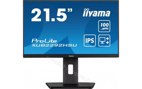 IIYAMA ProLite XUB2292HSU-B6 - Vue de face