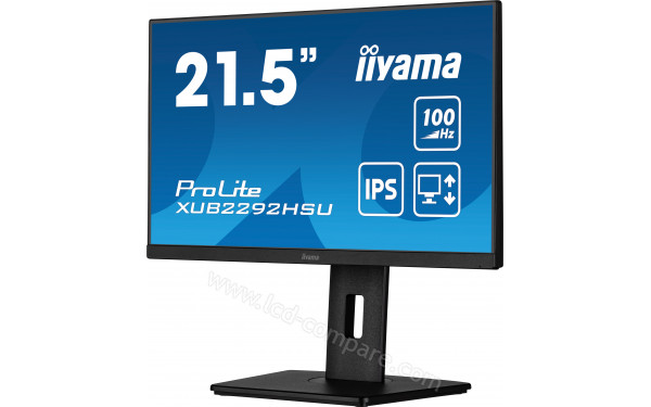IIYAMA ProLite XUB2292HSU-B6 - Vue 3/4 droite