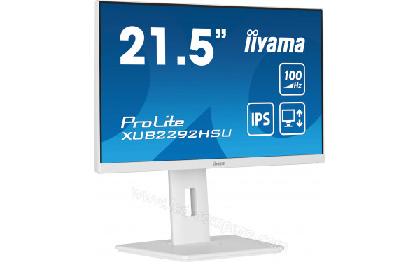 IIYAMA ProLite XUB2292HSU-W6 - Vue 3/4 gauche