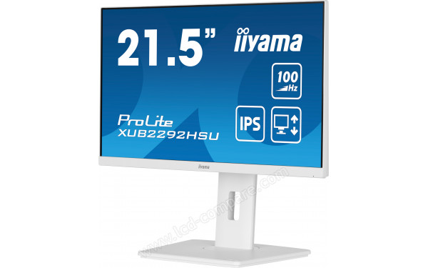 IIYAMA ProLite XUB2292HSU-W6 - Vue 3/4 droite