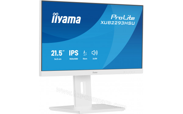 IIYAMA ProLite XUB2293HSU-W7 - Vue 3/4 gauche