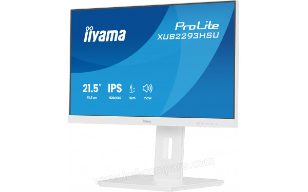 IIYAMA ProLite XUB2293HSU-W7 - Vue 3/4 droite
